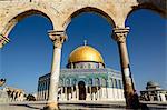 Dome of the Rock Mosque, Temple Mount, UNESCO World Heritage Site, Jerusalem, Israel, Middle East