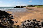 Broad Haven beach, near Stackpole, Pembrokeshire Coast National Park, Pembrokeshire, Wales, United Kingdom, Europe