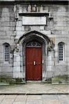 Close-up of doorway, Dublin Castle, Dublin, Republic of Ireland