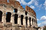 The Colosseum, ancient Rome, amphitheatre built 72-80 AD, Rome, Lazio, Italy