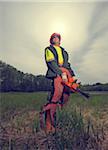 Portrait of Maintance Worker, Saskatchewan, Canada