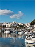 Harbor of Cala Ratjada, Majorca, Balearic Islands, Spain