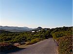 Highway through Mountains, Majorca. Balearic Islands, Spain