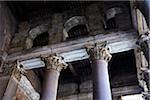 Architectural Detail of Pantheon, Rome, Lazio, Italy