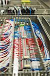 Close-up of cables connected to circuit board