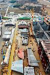 Shipping port, elevated view, GoSeong-gun, South Korea