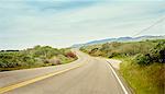 Highway 1 winding through landscape, Big Sur, California, USA