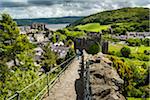 Town Walls, Conwy, Conwy County, Wales, United Kingdom