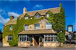 The Bell pub at  Stow-on the-Wold, Gloucestershire, The Cotswolds, England, United Kingdom