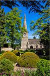 Church of St Mary, Lower Slaughter, Gloucestershire, The Cotswolds, England, United Kingdom