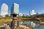 Japan, Tokyo City, Old Shiba Rikyu Garden Park