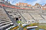 Italy. Sicily. Catania. The Ancient Theatre.