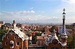 Spain, Barcelona. Guell Park.