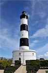 France, Charente Maritime, Oleron Island, Saint-Denis d'Oleron, Chassiron lighthouse at the tip of the island.