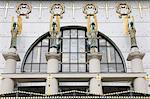 Am Steinhof church (church Leopld) designed by Otto Wagner. Vienna. Austria.