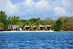 Gili Nanggu cottages in Gili Nanggu island, Lombok, Indonesia, South East Asia