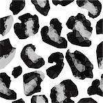 print fur leopard triangle pattern. Leopard pattern.