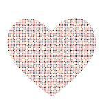 Valentines Day Card with Heart Vector Illustration  EPS10