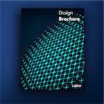 Vector brochure  booklet cover design templates collection A4 eps10 vector illustration