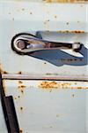 Close-up of Rust on Car, Charente-Maritime, France