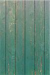 Close-up of barn boards painted green, Odenwald, Hesse, Germany