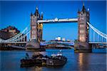 Tower Bridge at Dusk, London, England, United Kingdom