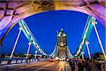London Bridge at Dusk, London, England, United Kingdom