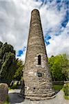 Round Tower, Glendalough, monastic settlement, Wicklow, Ireland