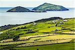 Scenic, coastal view of Caherdaniel, along the Ring of Kerry, County Kerry, Ireland