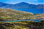 Scenic, coastal view of Caherdaniel, along the Ring of Kerry, County Kerry, Ireland