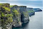 Scenic, coastal view, Cliffs of Moher, County Clare, Ireland