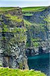 Close-up of the Cliffs of Moher, County Clare, Ireland