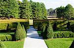 The grounds of The Mount, Edith Wharton's home, Lenox, The Berkshires, Massachusetts, New England, United States of America, North America