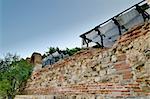 View of the Old town of Nesebar, Bulgaria, Bulgarian Black Sea Coast. UNESCO World Heritage Site