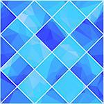 Abstract Geometric colorful background. Light blue polygonal pattern. Vector mosaik