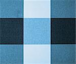 Nine Square White, Grey and Blue Gingham Tablecloth Pattern Background