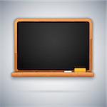 School Blackboard. Clipping paths included in JPG file.