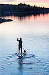 Person on paddleboard