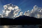 Clouds near Nidri, Lefkada (Lefkas), Greek Islands, Ionian Sea, Greece, Europe