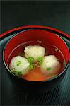 Minced fish soup