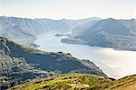 Scenic view with mountains, Lake Como, Italy