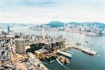 Hong Kong island and skyline, Hong Kong, China
