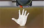 Printing Human Hand with 3D Printer