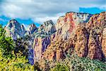 Colorful Zion Canyon National Park Utah