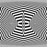 Design monochrome movement illusion background. Abstract stripe torsion texture. Vector-art illustration