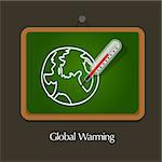 global warming education board class temperature earth