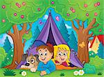 Camping theme image 3 - eps10 vector illustration.