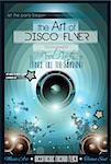 Club Disco Flyer Set with DJs and Colorful Scalable backgrounds. A lot of diffente style flyer for your techno, hip hop, electro or metal  music event Posters and advertising printed material.techno, hip hop, electro or metal  music event Posters and advertising printed material.