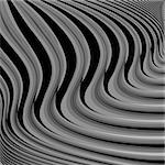 Design monochrome waving lines background. Abstract textured backdrop. Vector-art illustration. EPS10