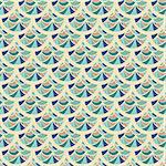 Seamless colorful vintage river fish scales. Dragonscale. Brilliant background for design. Vector illustration eps 10